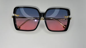 Flutterby- Dragonfly Accented Sunglasses